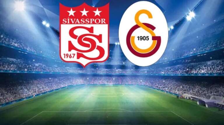 Sivasspor-Galatasaray maçında ilk 11’ler belli oldu