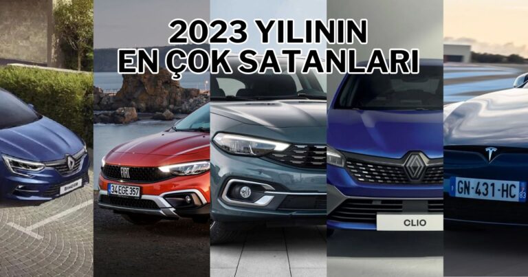 Tahtın son sahibi kim oldu? 2023’ün son gününde yılın en çok satan otomobil modelleri!