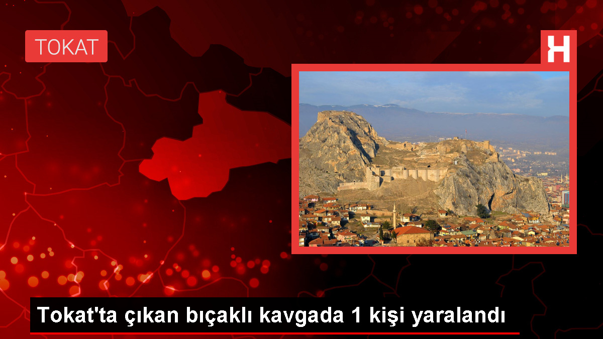 Tokat’ta çıkan kavgada 1 kişi yaralandı