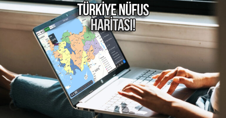 TÜİK Coğrafi İstatistik Portalı güncellendi! Detaylı nüfus haritası eklendi