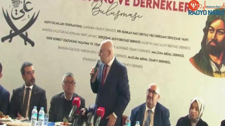 Turgut Altınok, Alevi Federasyonu ve Dernekleri ile Mamak’ta buluştu