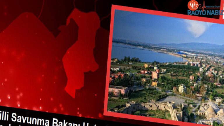 Ulusal Savunma Bakanı Hatay’da Hudut Karakolu’nu İnceledi