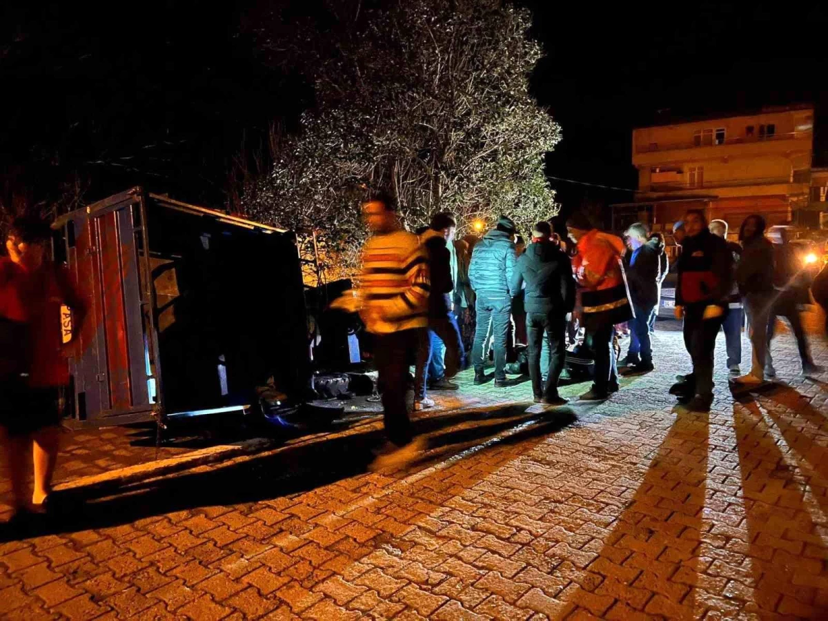 Zonguldak’ın Alaplı ilçesinde kaza: 2 kişi yaralandı