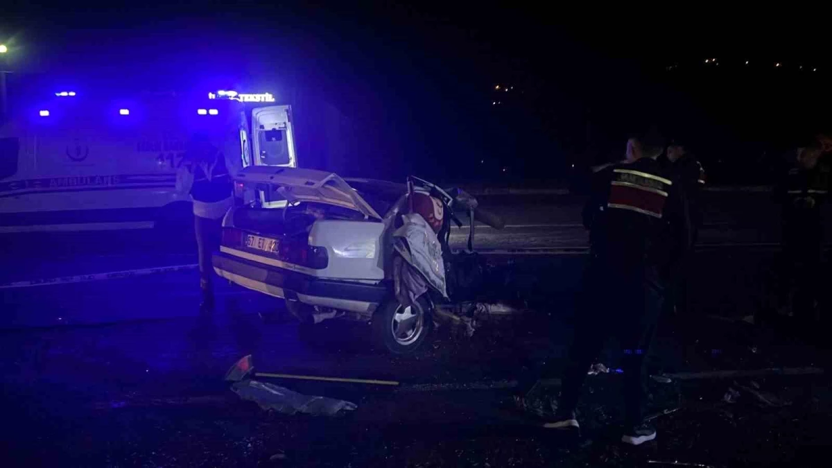 Zonguldak’ta 3 otomobilin çarpıştığı kazada bir kişi hayatını kaybetti