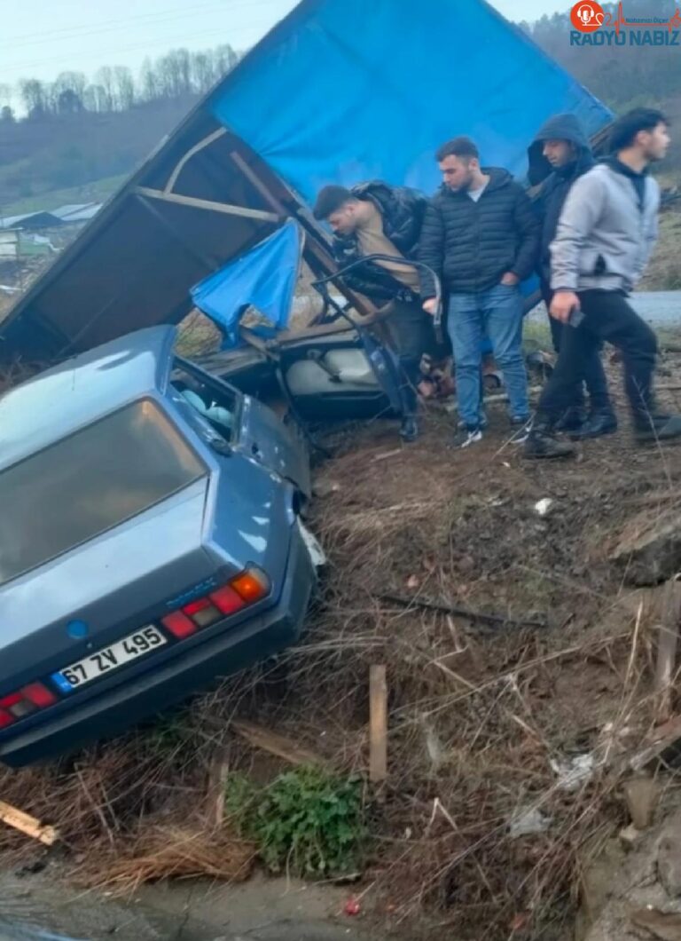 Zonguldak’ta Barakaya Çarpan Otomobil Kazasında Bir Kişi Hayatını Kaybetti