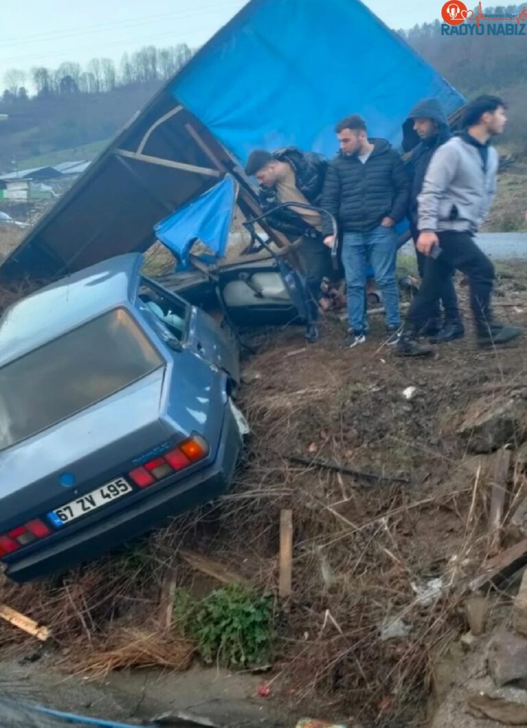 Zonguldak’ta Barakaya Çarpan Otomobil Kazasında Bir Kişi Hayatını Kaybetti