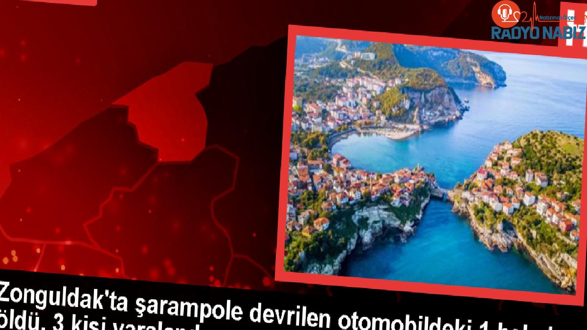 Zonguldak’ta Otomobil Şarampole Devrildi: 1 Bebek Hayatını Kaybetti