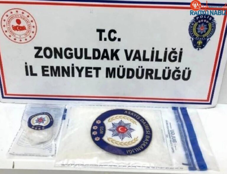 Zonguldak’ta Uyuşturucu Operasyonu: 2 Tutuklama