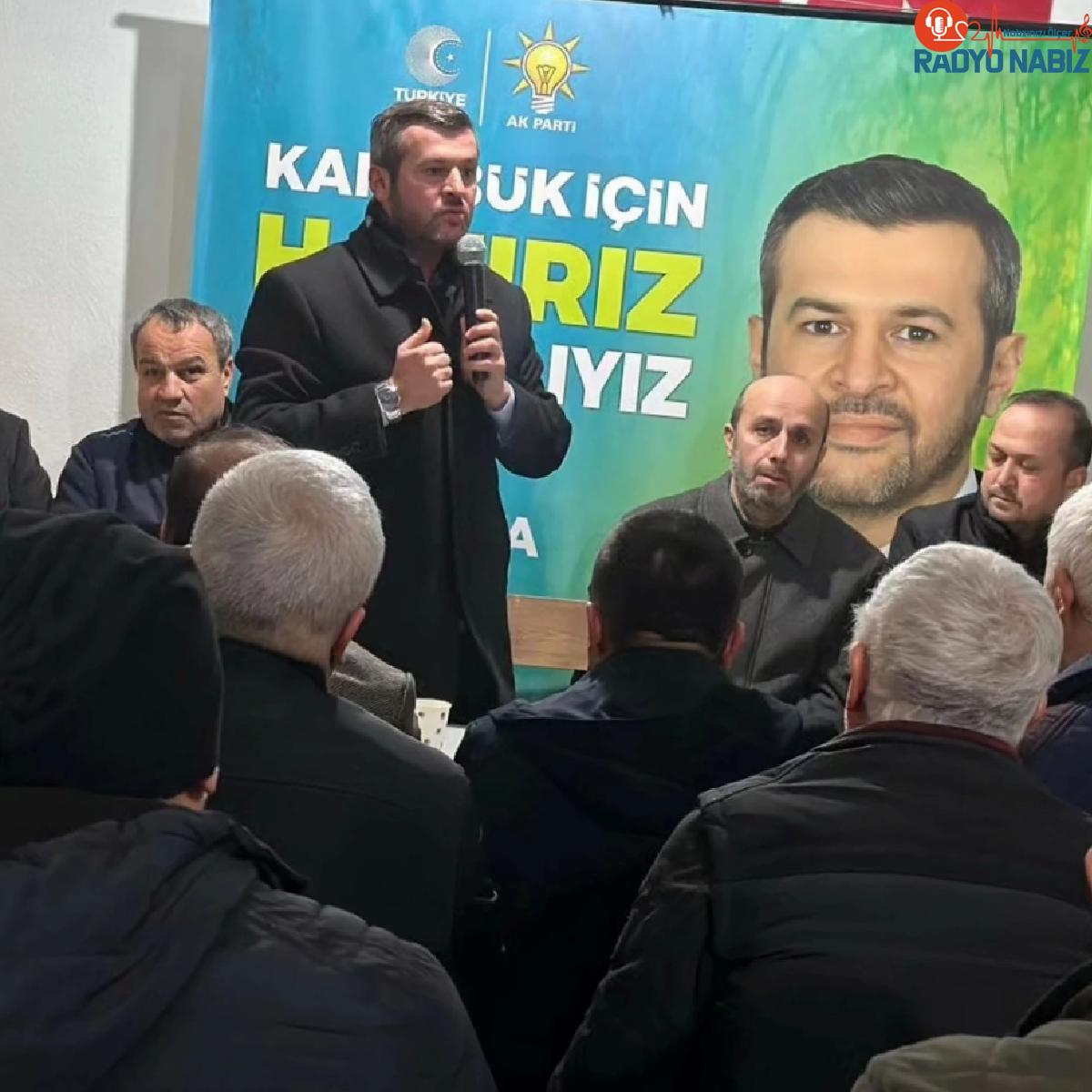 AK Parti Karabük Belediye Lider Adayı Özkan Çetinkaya Vatandaş ve Esnaf Ziyaretlerinde Bulundu