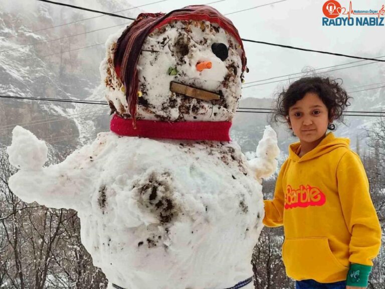 ‘Kardan kadın’ yaptılar