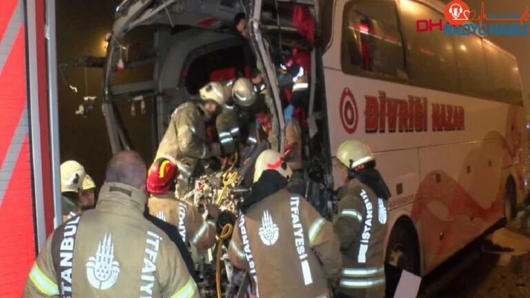 Kuzey Marmara Otoyolu’nda Otobüs ve TIR Çarpıştı: 18 Yaralı