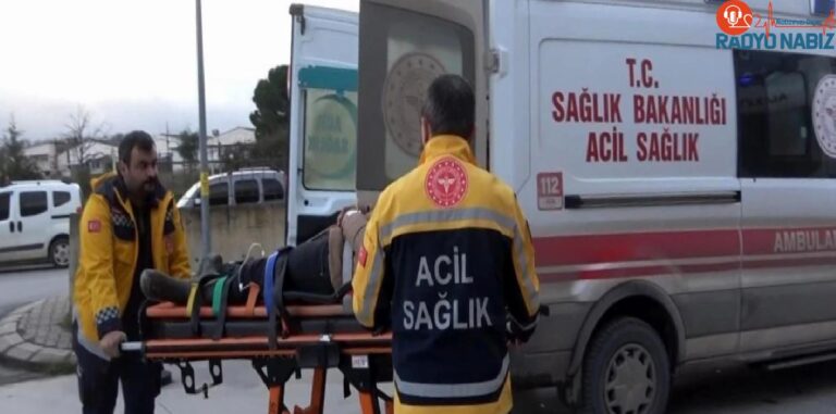 Samsun’da otomobil ile kamyonet çarpıştı: 4 yaralı