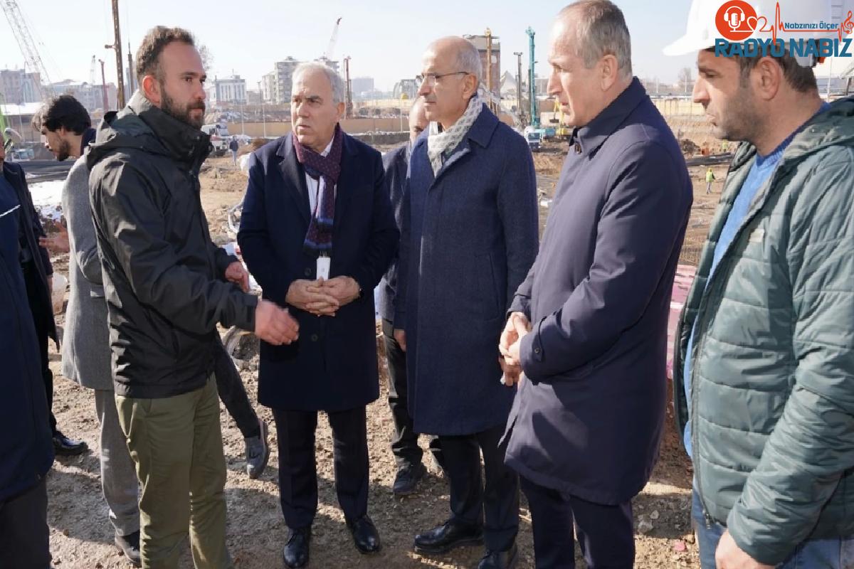 TOKİ Başkanı Malatya’daki Konut İnşaatlarını İnceledi