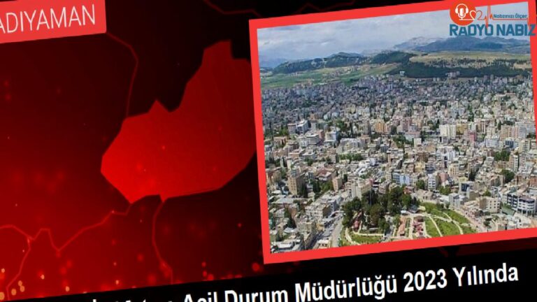 Trabzon Vilayet Afet ve Acil Durum Müdürlüğü 2023 Yılında 76 Acil Durum Olayına Müdahale Etti