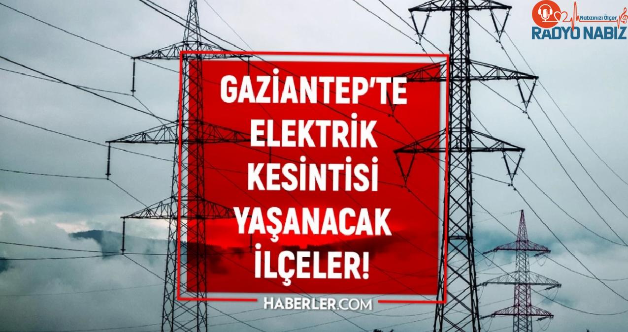 27-28 Nisan Gaziantep elektrik kesintisi! GÜNCEL KESİNTİLER Gaziantep’te elektrikler ne zaman gelecek? Gaziantep’te elektrik kesintisi!