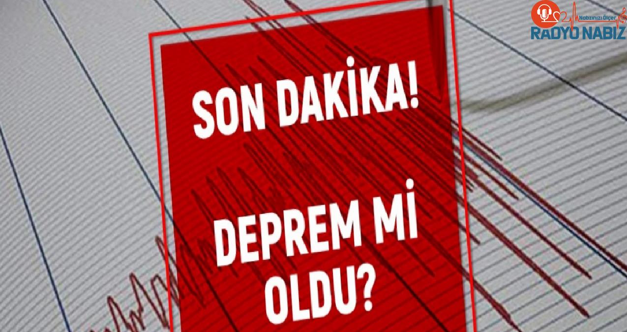 Dün gece zelzele oldu mu? İzmir’de, İstanbul’da, Ankara’da sarsıntı mi oldu? 26 Nisan dün gece sarsıntı mi oldu?