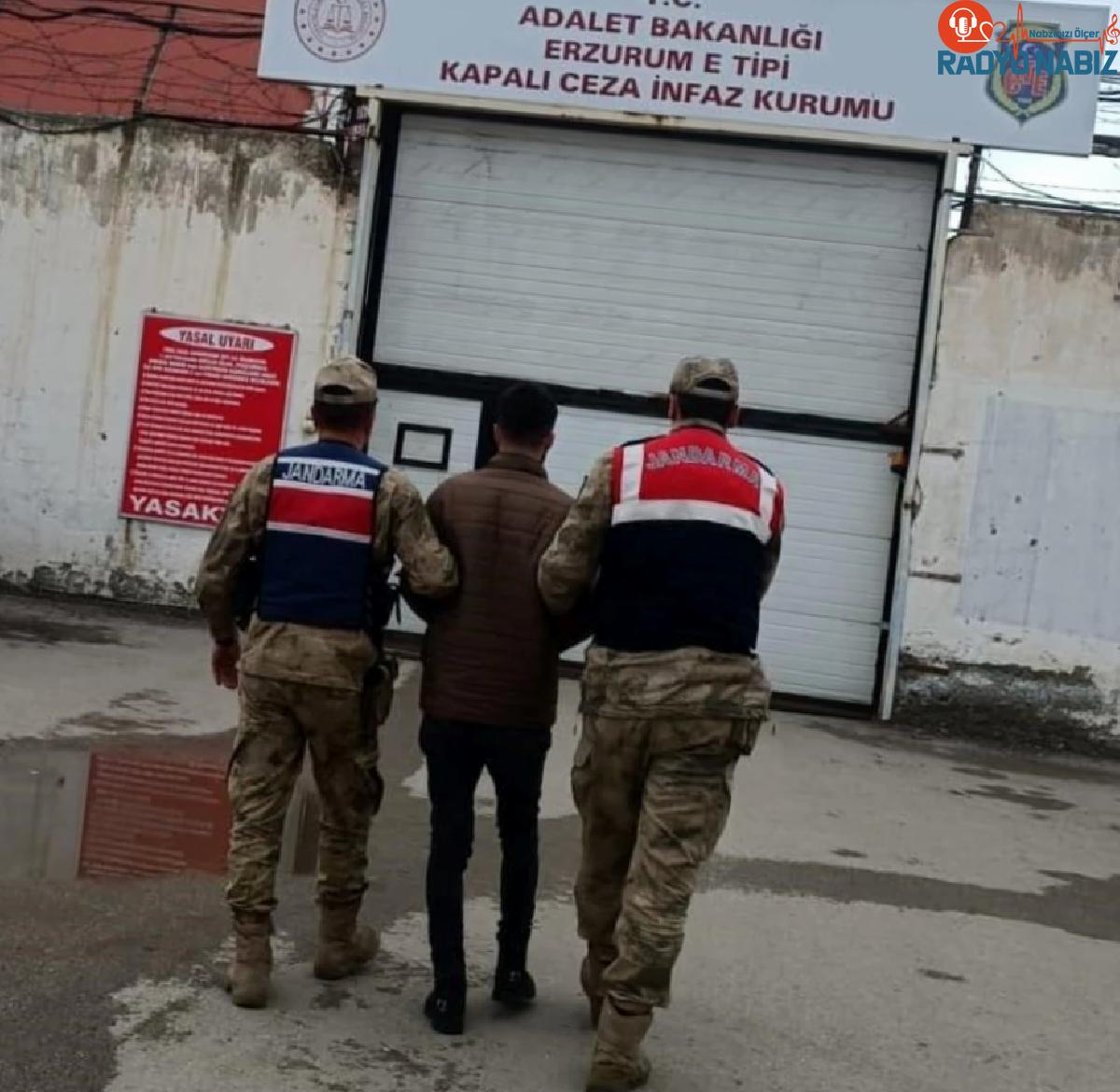 Erzurum’da Jandarma Grupları Aranan 2 Şahsı Yakaladı