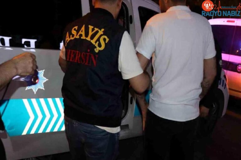 Mersin’de Asayiş Uygulaması: Bir Kuşkulu Yakalandı, 3 İş Yerine Süreç Yapıldı