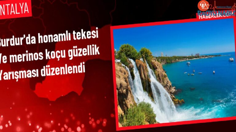 Burdur’da Teke Yöresi 9. Tarım, Hayvancılık, Tarım Teknolojileri Fuarı’nda Güzellik Yarışması Düzenlendi