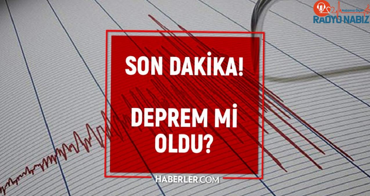 Dün gece sarsıntı oldu mu? İzmir’de, İstanbul’da, Ankara’da sarsıntı mi oldu? 12 Mayıs dün gece zelzele mi oldu?