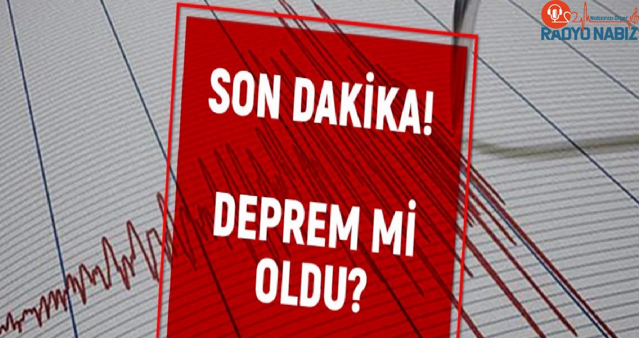 Dün gece zelzele oldu mu? İzmir’de, İstanbul’da, Ankara’da zelzele mi oldu? 9 Mayıs dün gece zelzele mi oldu?