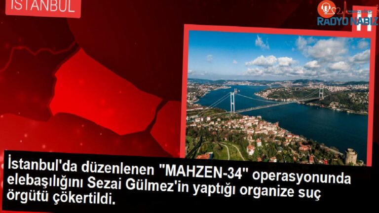 İstanbul’da Sezai Gülmez’in liderliğindeki organize kabahat örgütü çökertildi