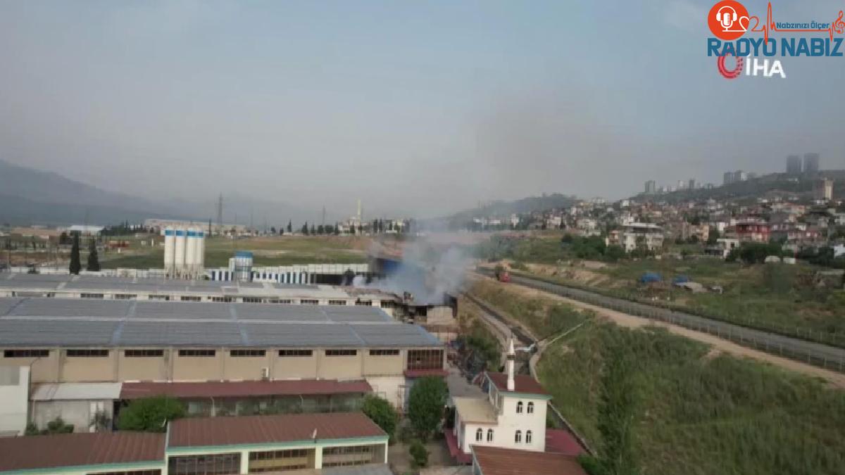 Kahramanmaraş’ta fabrika yangınının boyutu gün ağarınca ortaya çıktı