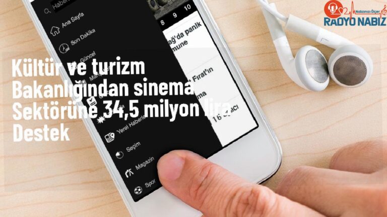 Kültür ve Turizm Bakanlığı, 2024 yılında sinema projelerine destek açıkladı