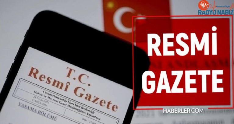 Resmi Gazete bugün (9 Mayıs) kararları neler? Resmi Gazete atama kararları 2024!