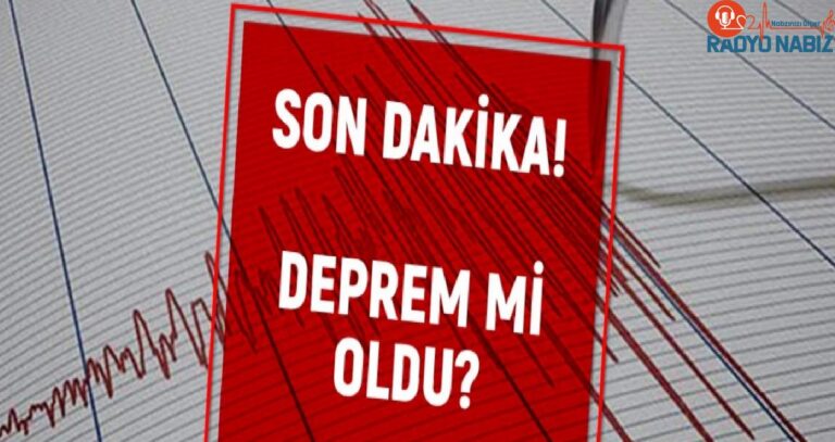 Son Depremler! Bugün İstanbul’da deprem mi oldu? 2 Mayıs AFAD ve Kandilli deprem listesi! 2 Mayıs Ankara’da, İzmir’de deprem mi oldu?