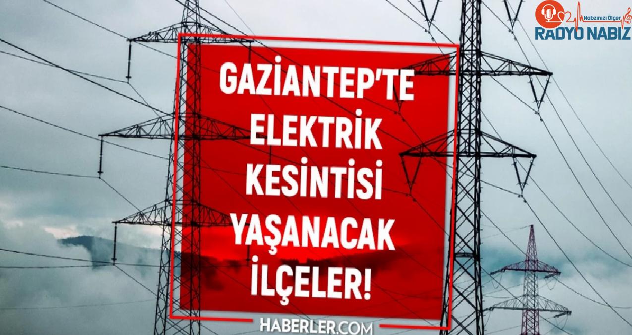 14 Haziran Gaziantep elektrik kesintisi! GÜNCEL KESİNTİLER Gaziantep’te elektrikler ne zaman gelecek? Gaziantep’te elektrik kesintisi!