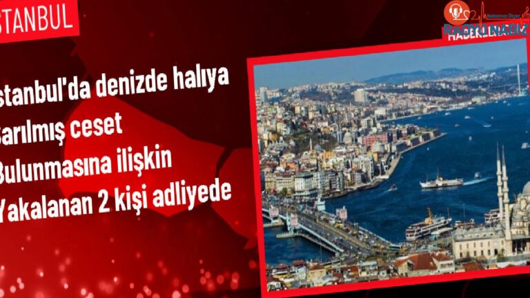 Büyükçekmece’de Denizde Halıya Sarılı Kadın Cesedi Bulundu