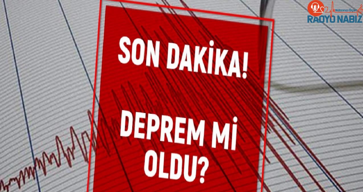 Dün gece zelzele oldu mu? İzmir’de, İstanbul’da, Ankara’da zelzele mi oldu? 12 Haziran dün gece zelzele mi oldu?