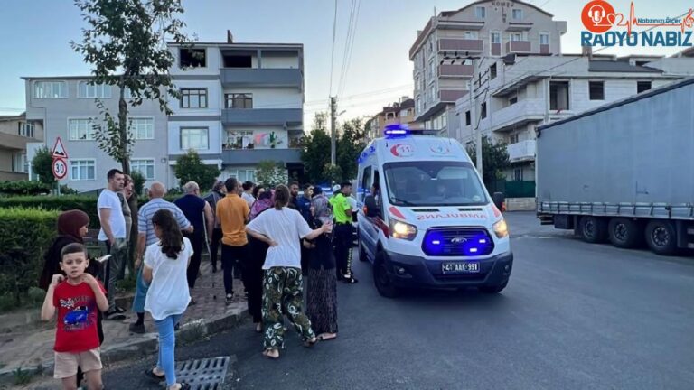 Gebze’de araba çarptı, 11 yaşındaki çocuk yaralandı