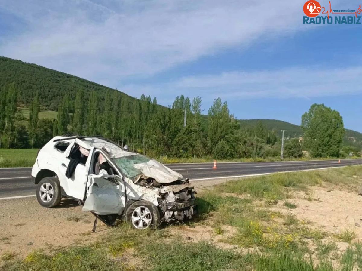 Gümüşhane’de trafik kazası: 5 kişi yaralandı