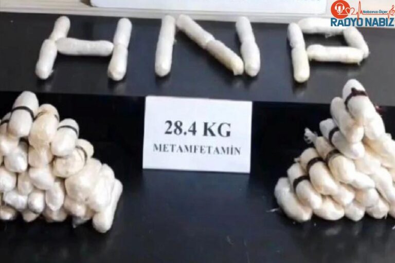 Hakkari’de 28 Kilo Metamfetamin Ele Geçirildi