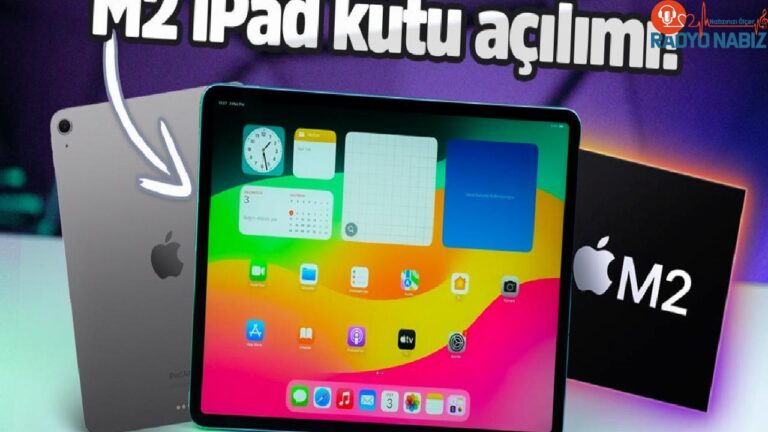 M2 işlemcili iPad Air 2024 kutu açılımı!