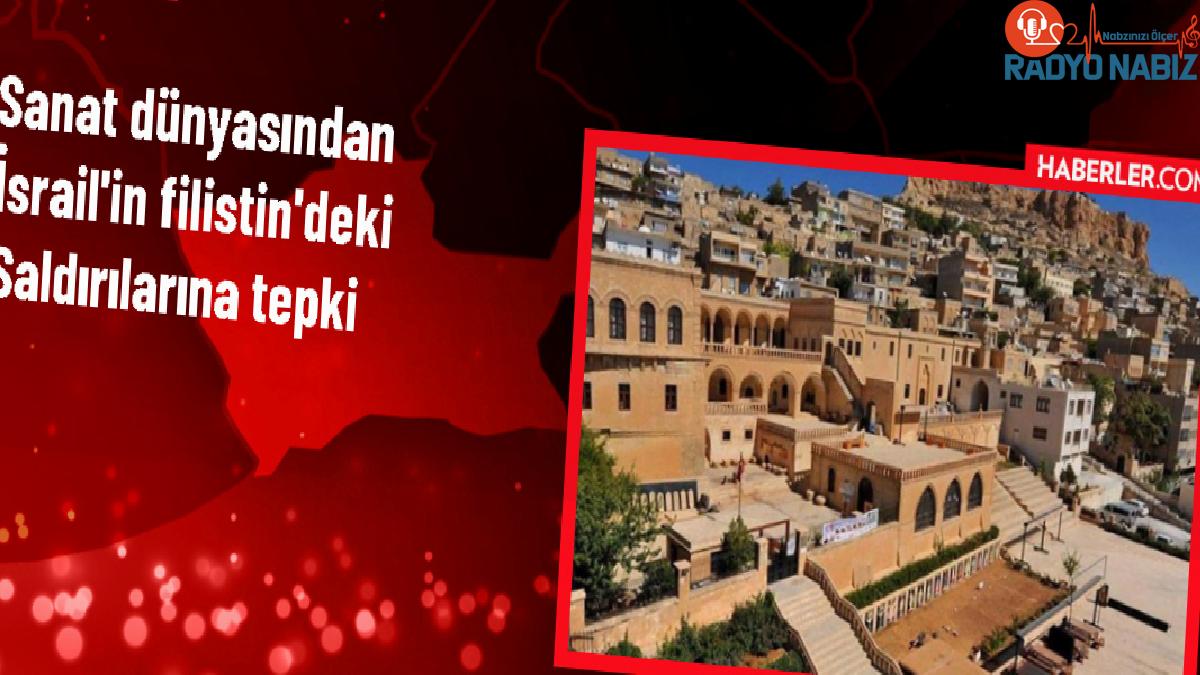 Sanatkarlar Mardin Sinema Şenliği’nde İsrail’in Gazze ataklarını kınadı