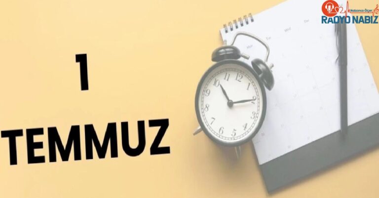 1 Temmuz tarihte bugün ne oldu? 1 Temmuz tarihinde yaşanan değerli olaylar neler?