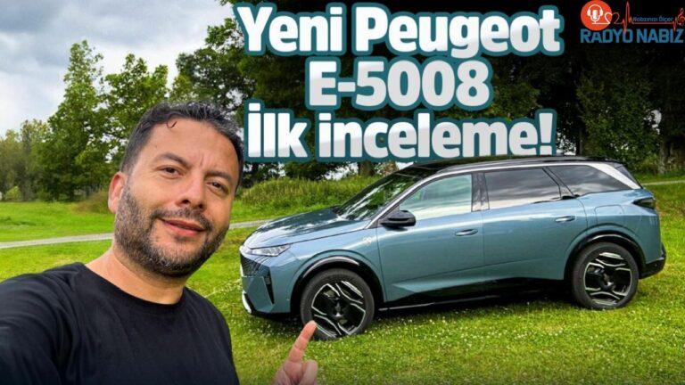 2024 Peugeot E-5008 ilk bakış! Elektrikle 660 km!