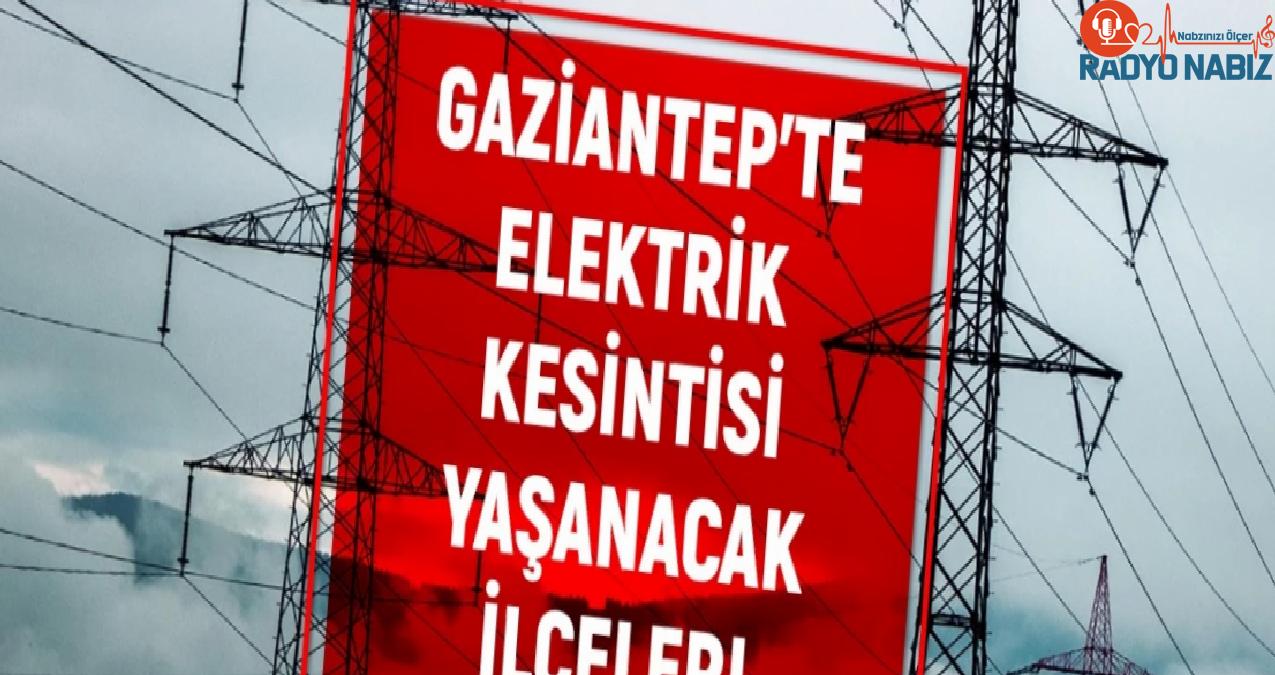 29 Haziran Gaziantep elektrik kesintisi! GÜNCEL KESİNTİLER Gaziantep’te elektrikler ne zaman gelecek? Gaziantep’te elektrik kesintisi!