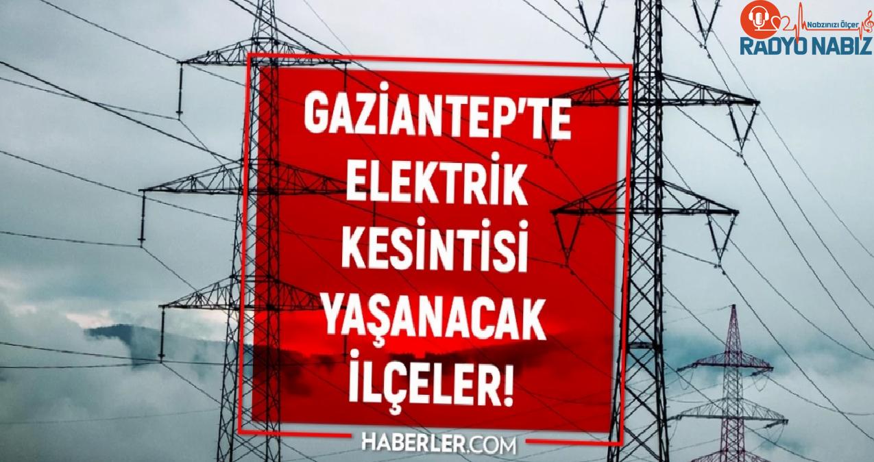 5 Temmuz Gaziantep elektrik kesintisi! GÜNCEL KESİNTİLER Gaziantep’te elektrikler ne zaman gelecek? Gaziantep’te elektrik kesintisi!