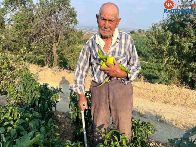 88 Yaşındaki Çiftçi Gençlere Tarımı Tavsiye Etti