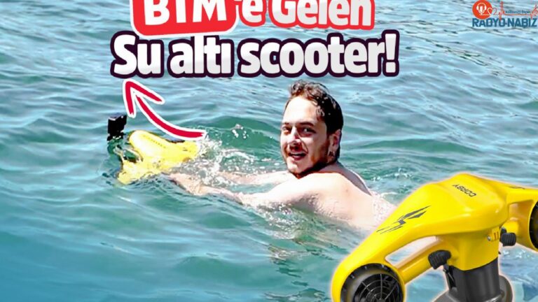 BİM’de satılan deniz scooter’ı ile denize girmek?