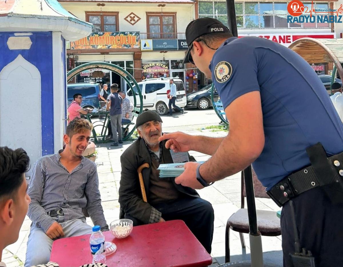 Erzurum’da Polis Bayana Şiddet Konusunda Bilgilendirme Yaptı