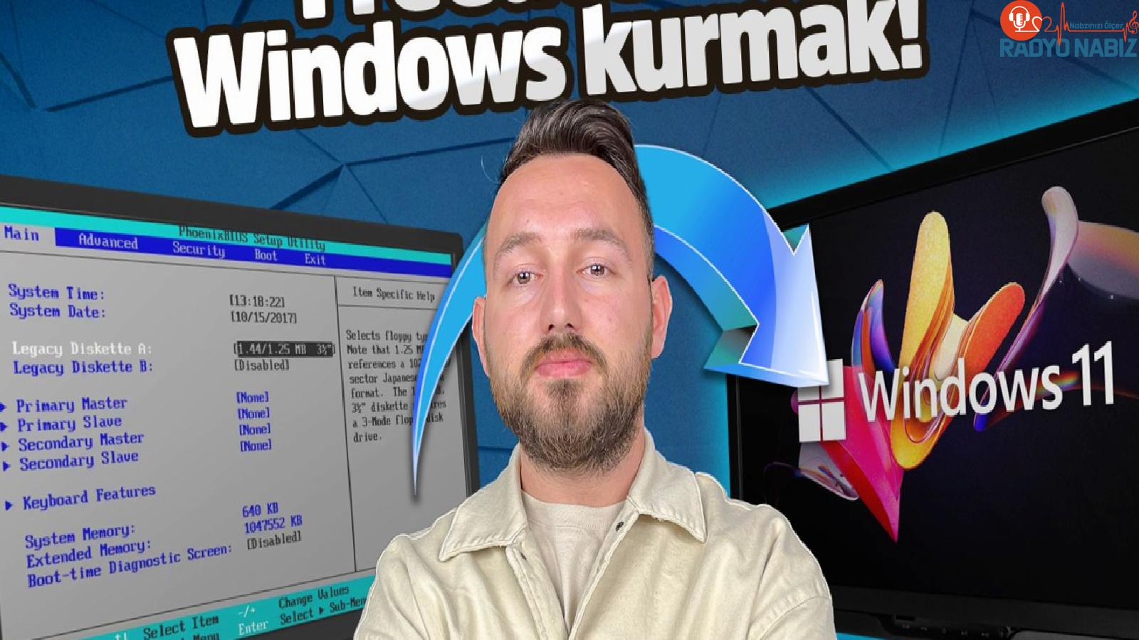 FreeDos bilgisayara Windows 11 nasıl kurulur?