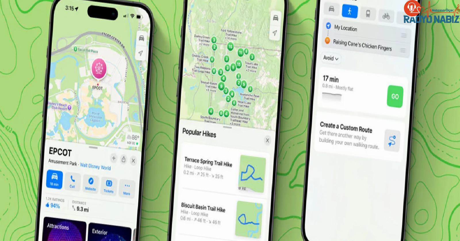 iOS 18 ile gelen 5 yeni Apple Maps özelliği!