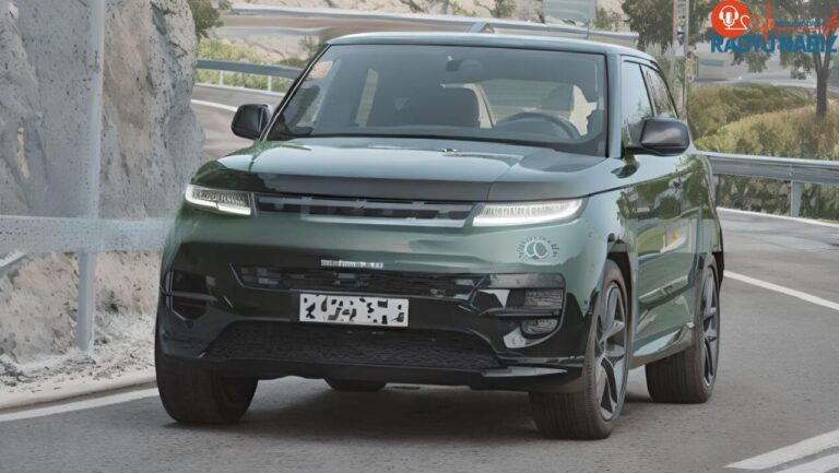 Saf elektrikli Range Rover Sport görüntülendi!