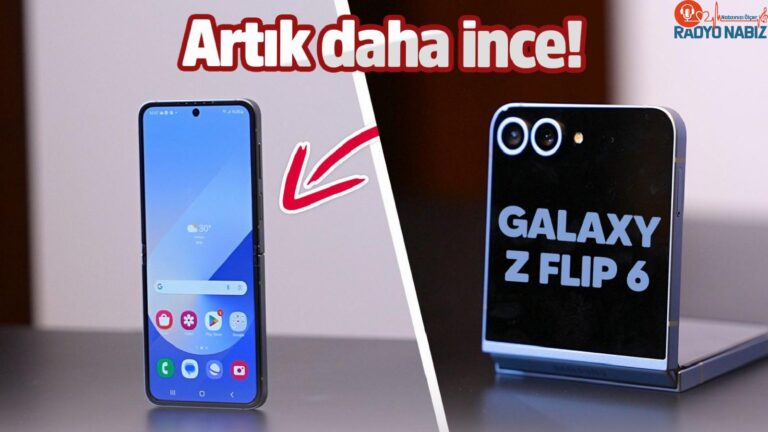 Samsung Galaxy Z Flip 6 ön inceleme!