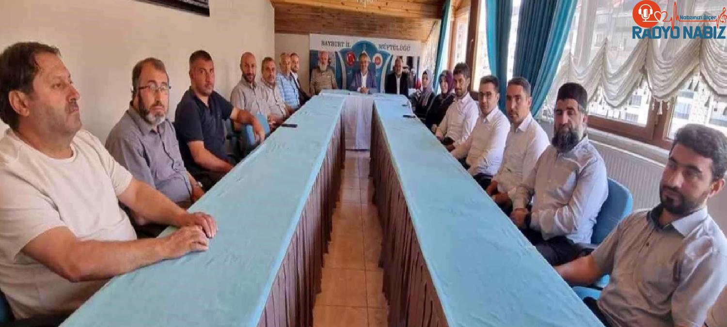 Bayburt Vilayet Müftülüğünde Emekli İşçi İçin Veda Programı Düzenlendi